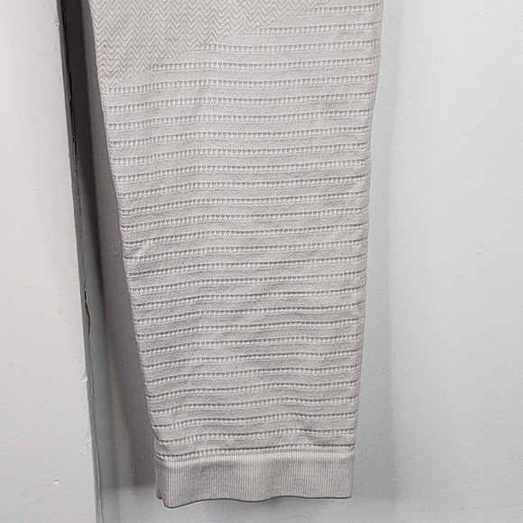 Zyia Active Black White Ombre 7/8 Leggings Womens Large High Rise - Picture 5 of 7